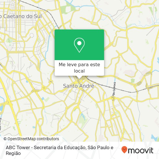 ABC Tower - Secretaria da Educação mapa