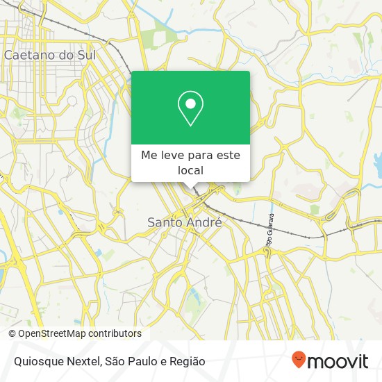 Quiosque Nextel mapa