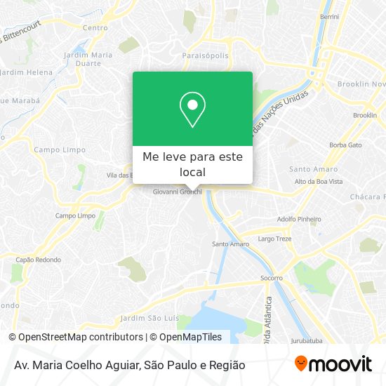 Av. Maria Coelho Aguiar mapa