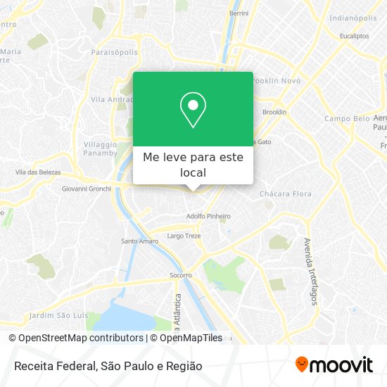 Receita Federal mapa
