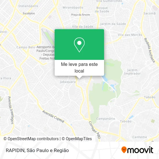 RAPIDIN mapa