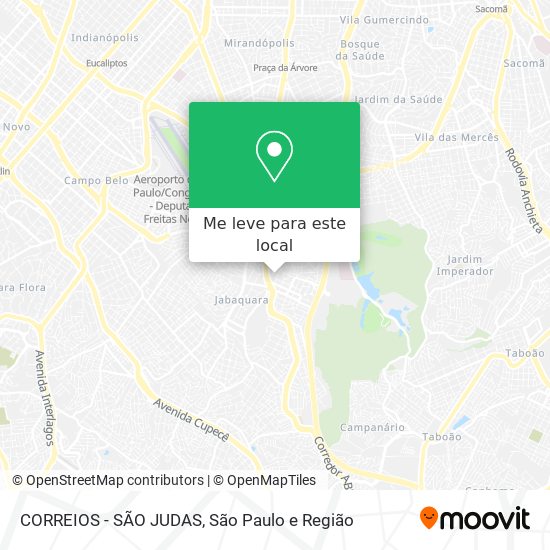 CORREIOS -  SÃO JUDAS mapa