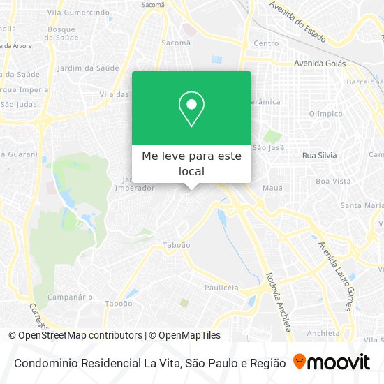 Condominio Residencial La Vita mapa