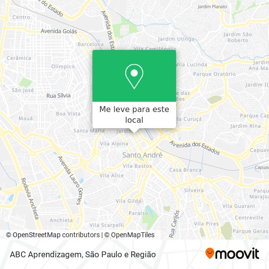 ABC Aprendizagem mapa