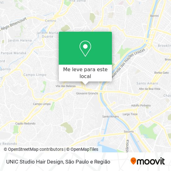 UNIC Studio Hair Design mapa