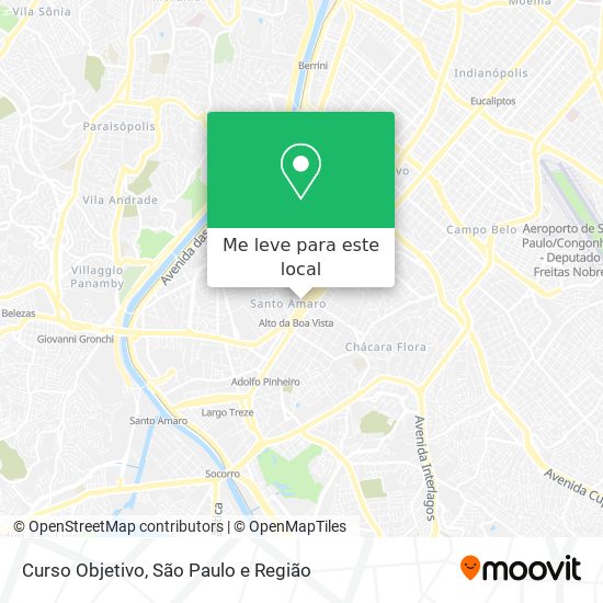 Curso Objetivo mapa