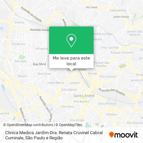 Clinica Medica Jardim-Dra. Renata Cruvinel Cabral Cuminale mapa
