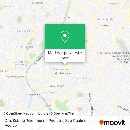 Dra. Sabine Reichmann - Pediatra mapa