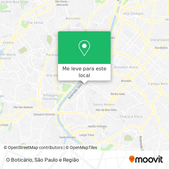 O Boticário mapa