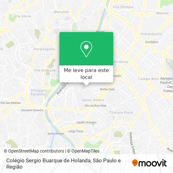 Colégio Sergio Buarque de Holanda mapa
