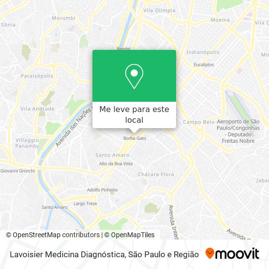 Lavoisier Medicina Diagnóstica mapa