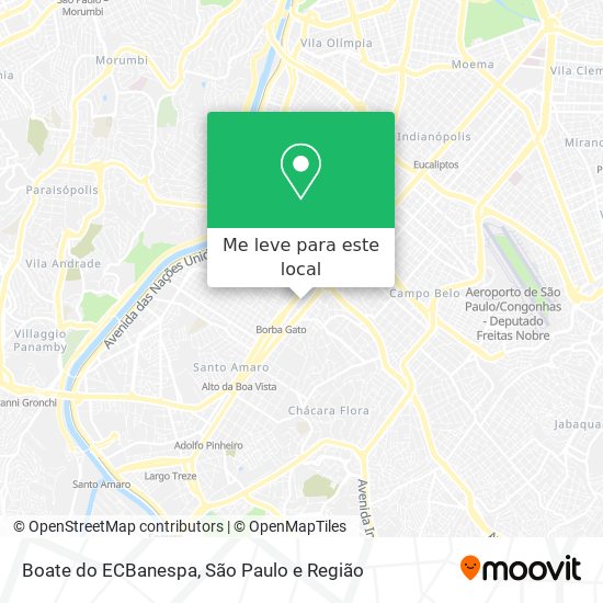 Boate do ECBanespa mapa