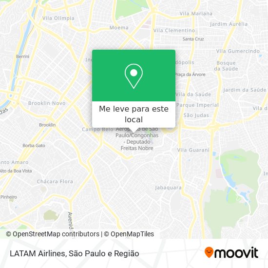 LATAM Airlines mapa