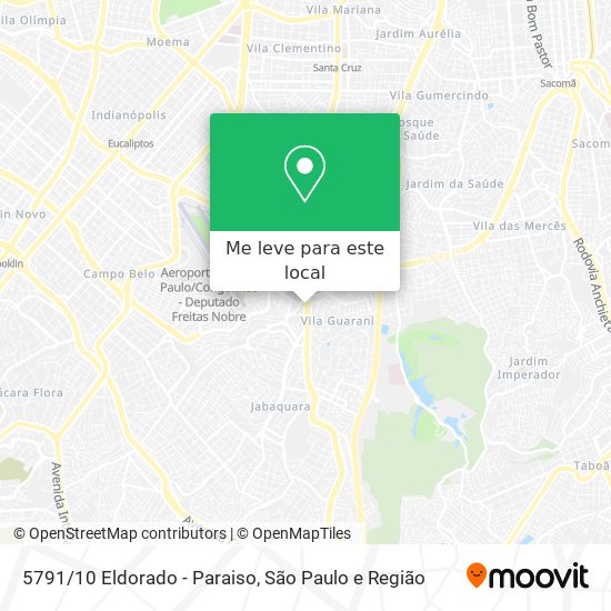 5791/10 Eldorado - Paraiso mapa