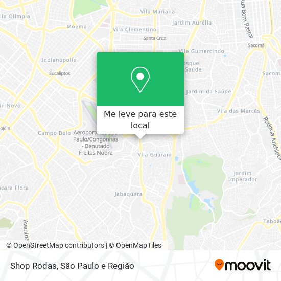 Shop Rodas mapa