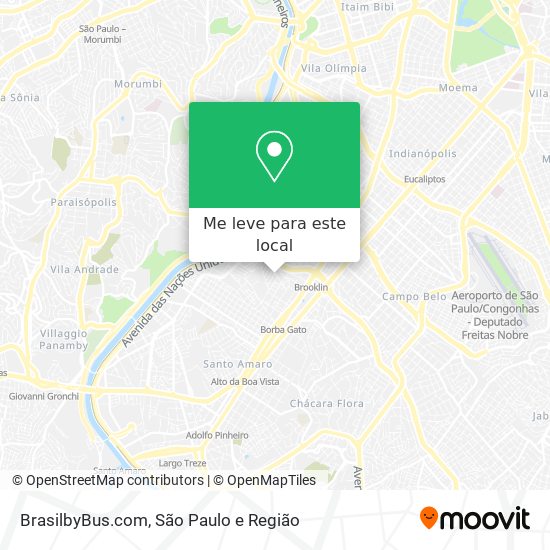BrasilbyBus.com mapa