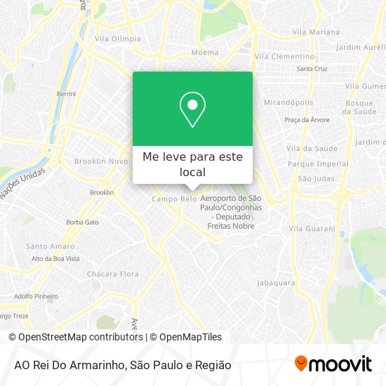 AO Rei Do Armarinho mapa