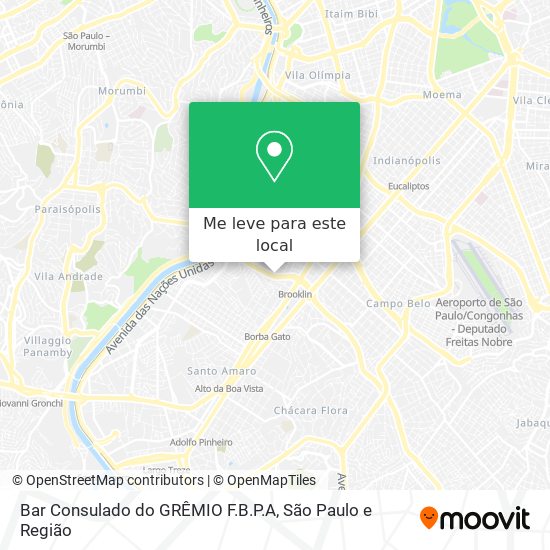 Bar Consulado do GRÊMIO F.B.P.A mapa