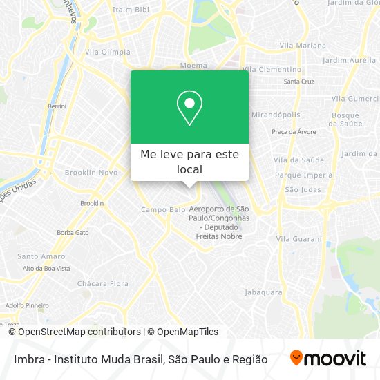 Imbra - Instituto Muda Brasil mapa