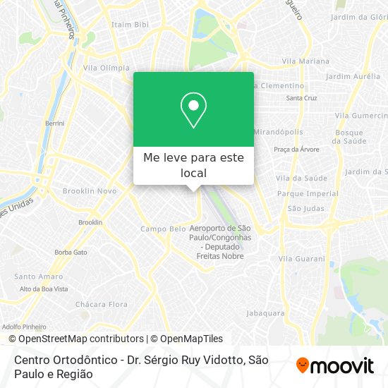 Centro Ortodôntico - Dr. Sérgio Ruy Vidotto mapa