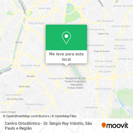 Centro Ortodôntico - Dr. Sérgio Ruy Vidotto mapa