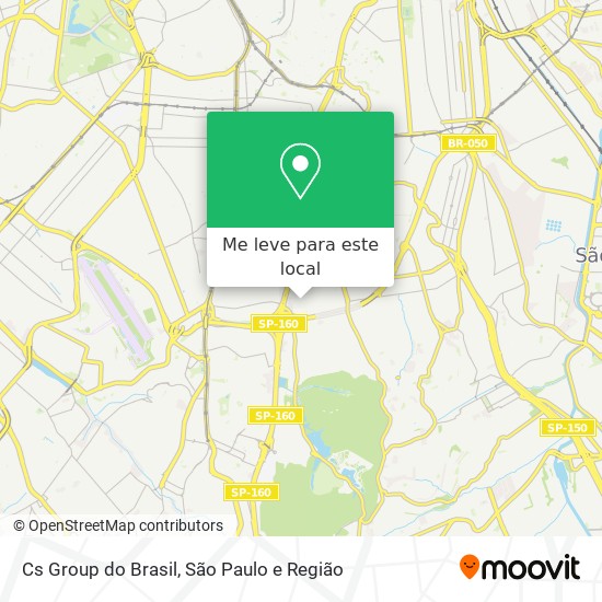 Cs Group do Brasil mapa