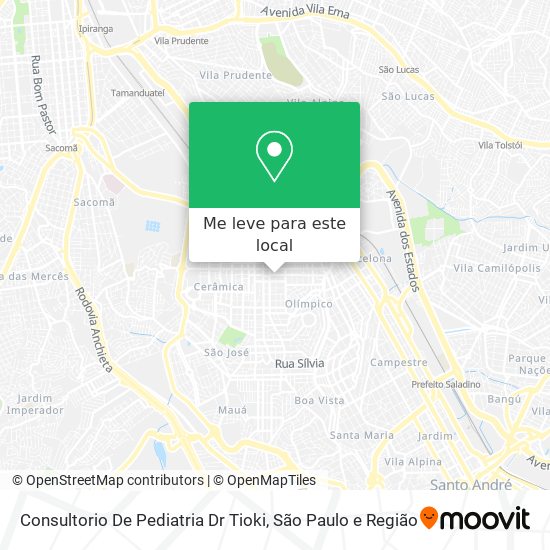 Consultorio De Pediatria Dr Tioki mapa