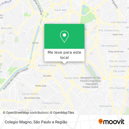 Colegio Magno mapa