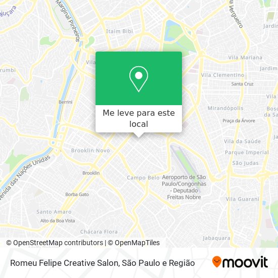 Romeu Felipe Creative Salon mapa