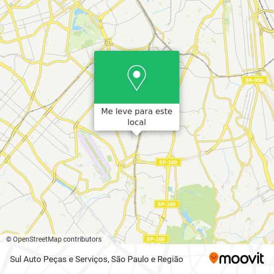 Sul Auto Peças e Serviços mapa