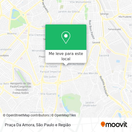 Praça Da Amora mapa