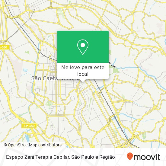 Espaço Zeni Terapia Capilar mapa