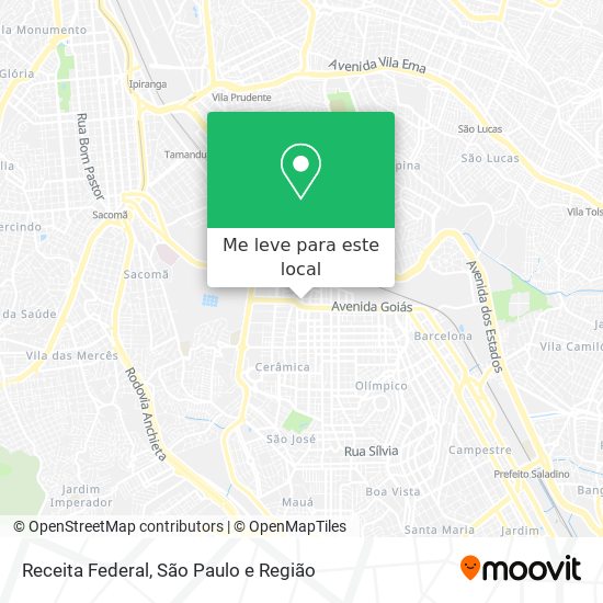 Receita Federal mapa