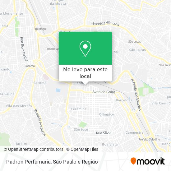 Padron Perfumaria mapa