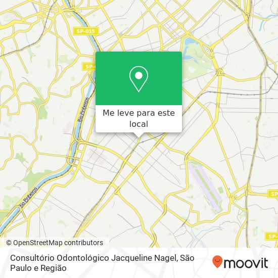 Consultório Odontológico Jacqueline Nagel mapa