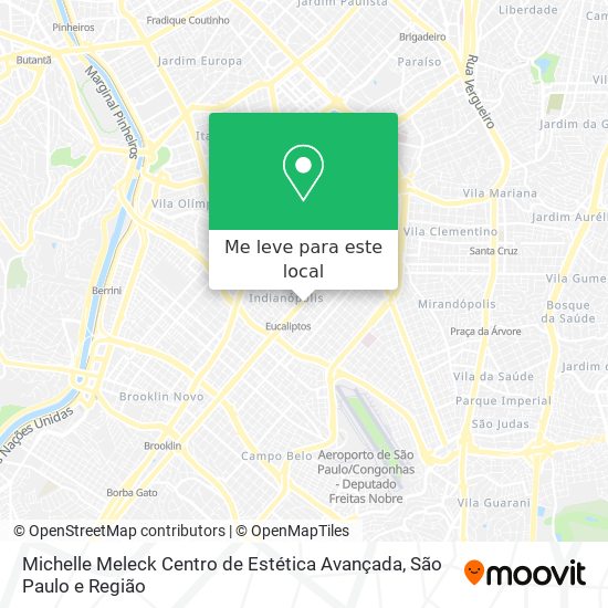 Michelle Meleck Centro de Estética Avançada mapa