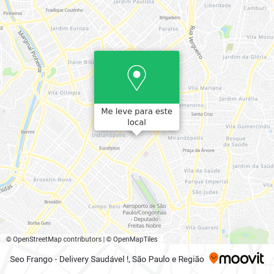 Seo Frango - Delivery Saudável ! mapa