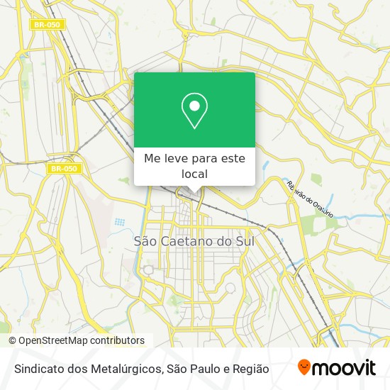 Sindicato dos Metalúrgicos mapa