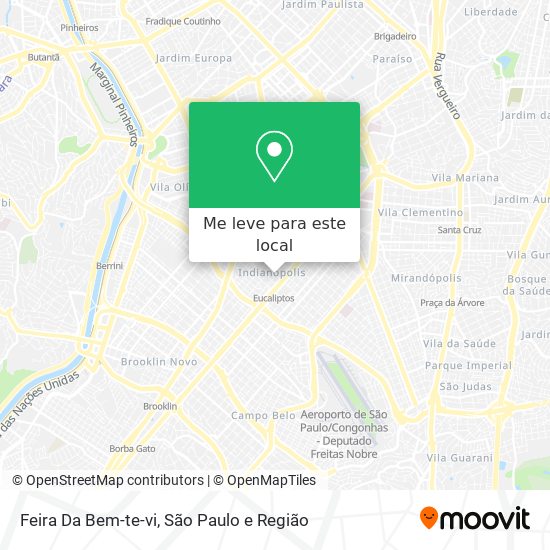 Feira Da Bem-te-vi mapa