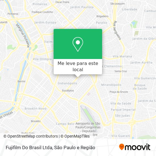 Fujifilm Do Brasil Ltda mapa
