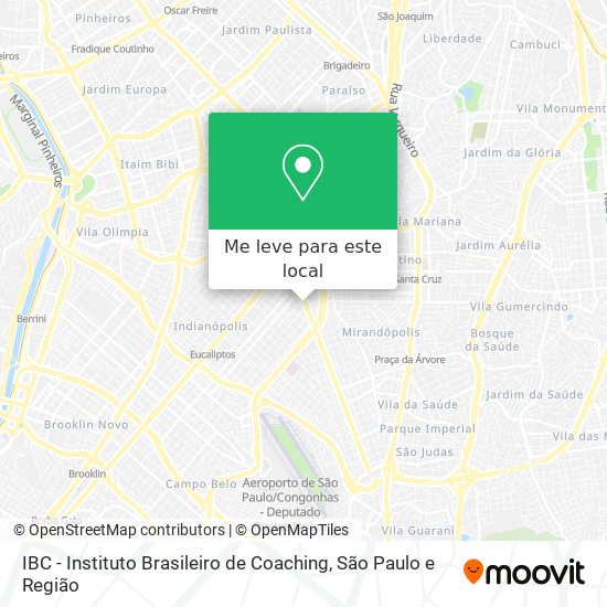 IBC - Instituto Brasileiro de Coaching mapa