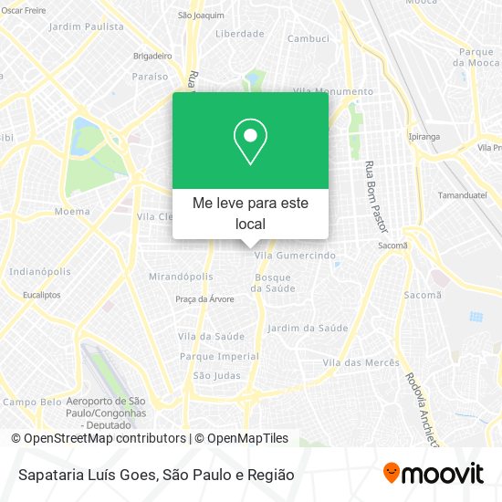 Sapataria Luís Goes mapa