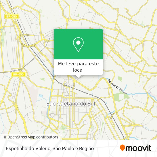 Espetinho do Valerio mapa