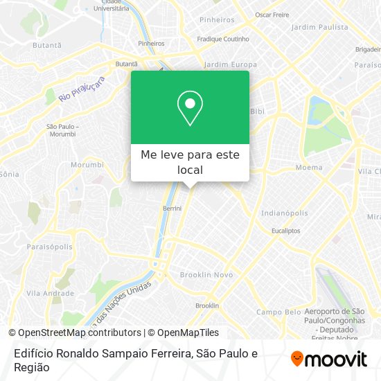 Edifício Ronaldo Sampaio Ferreira mapa