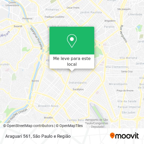 Araguari 561 mapa