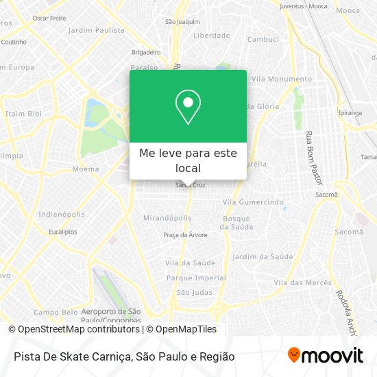 Pista De Skate Carniça mapa