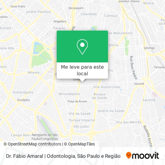 Dr. Fábio Amaral | Odontologia mapa