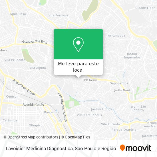 Lavoisier Medicina Diagnostica mapa