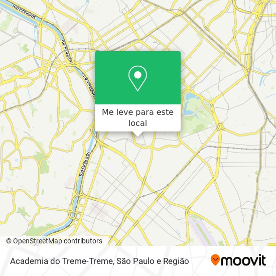 Academia do Treme-Treme mapa