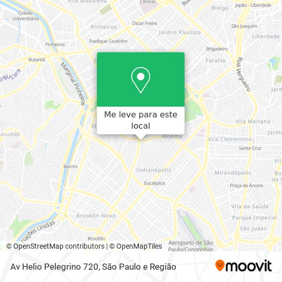 Av Helio Pelegrino 720 mapa